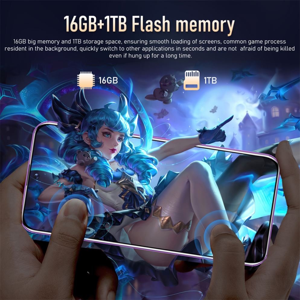 S23 Ultra 7.3 Inch HD 2520*3088 Screen Mobile 3G&4G Phone 5G Smartphone Android Cellphone Smart Phone